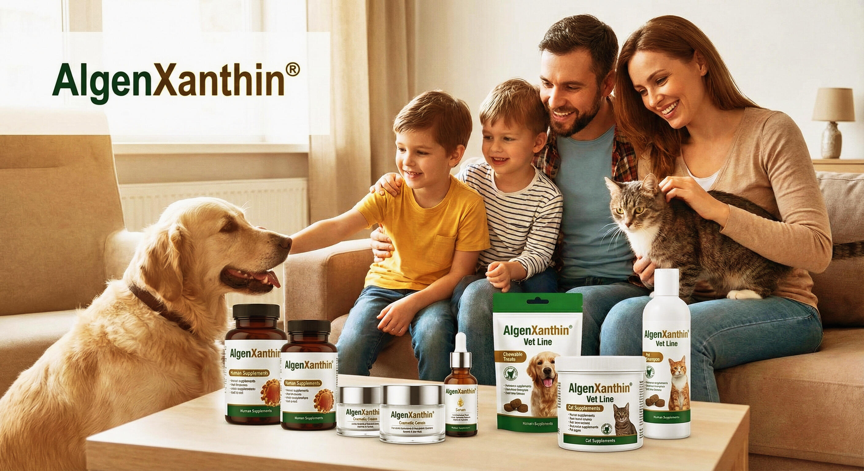 AlgenXanthin ® Logo